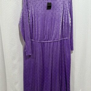 Torrid Purple Midi Dress